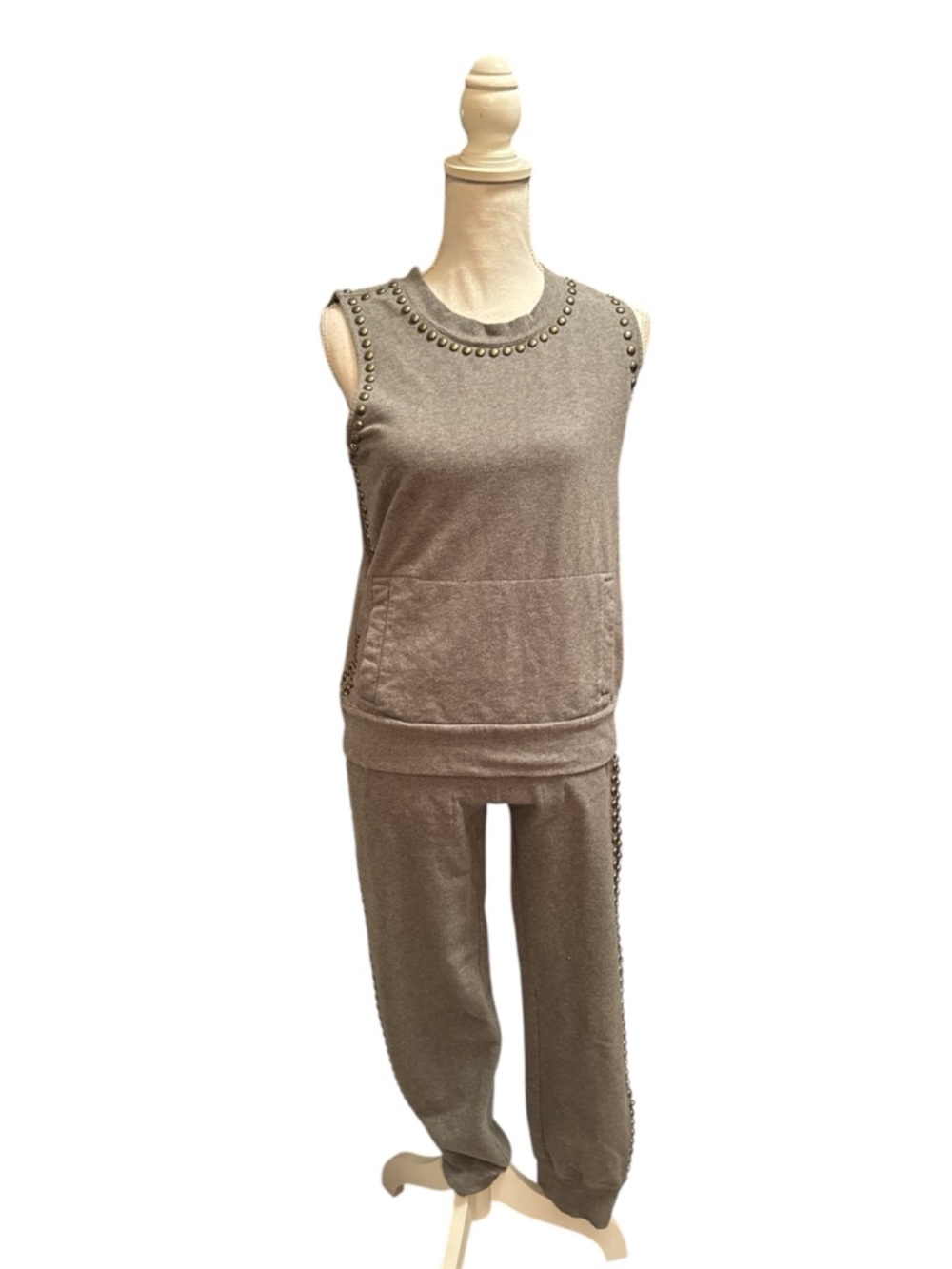 Norma Kamali Studded Matching Set